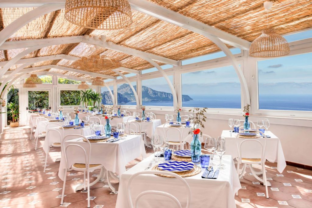 Tonno e Campari - Capri Sorrento view restaurant Termini Massa Lubrense Positano Amalfi